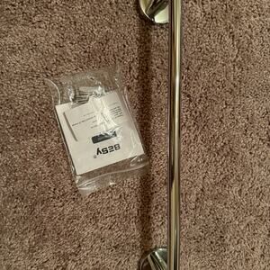 BESy Adjustable 15 to 26 Inch Single Bath Towel Bar for Bathroom brand new